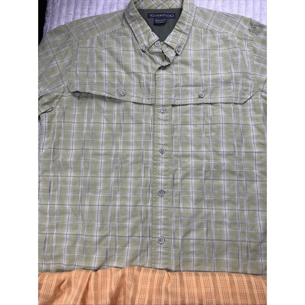 ExOfficio Men's Bundle 3 Pack of Large Vented Hiking Mesh Outdoor S/S Shirts GUC - Picture 11 of 16